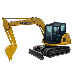 Miniexcavadora Komatsu PC70 de Marca Japonesa, Gran Calidad, 7 Toneladas, Usada, Modelo 2016, Cucharón de 0.2m³, Componente de Motor Principal - Product Image 1