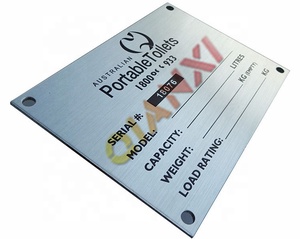 배지 명판 양철 간판 레이저 각인 황동 태그 에칭 스테인리스 스틸 로고 SS 명판 금속 라벨 아노다이즈드 알루미늄 명찰 - Product Image 3