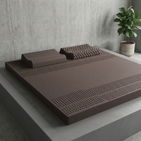 Surmatelas en latex convertible Apivita respectueux de l'environnement - Doux, épaisseur 5-15 cm, design moderne, chambre à coucher, maison, hôpital, hôtel
