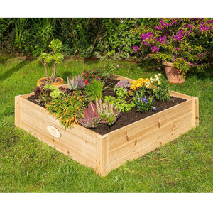 Fioriere in Legno dal Design Moderno Intagliate a Mano per Balconi e Giardini - Product Image 4