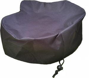 Cubierta impermeable para SILLÍN de <span class=keywords><strong>bicicleta</strong></span>, cubierta de lluvia ancha para asiento de <span class=keywords><strong>bicicleta</strong></span> con cordón, funda de cojín de espuma viscoelástica para <span class=keywords><strong>bicicleta</strong></span> - Product Image 1