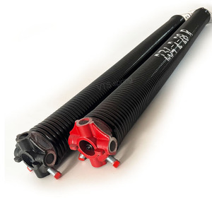 สปริงประตูม้วนแบบปรับแต่งได้ สีดำ ชนิด Torsion Spring ปลายปลั๊กซ้ายขวา คู่ สำหรับประตูโรงรถ/ประตูม้วน - Product Image 3