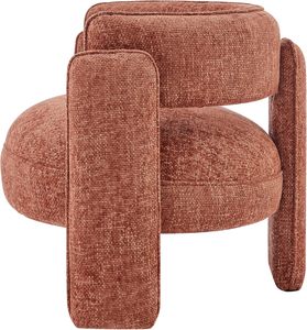 Silla tapizada gris claro para sala de estar moderna, reposabrazos de goma, sillón acolchado, sillas decorativas - Product Image 2