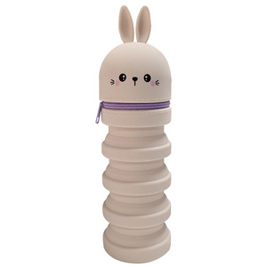 2025 nuovo astucci in Silicone impermeabile <span class=keywords><strong>astuccio</strong></span> grazioso animale in Silicone <span class=keywords><strong>astuccio</strong></span> per bambini sicuro e durevole uso di cancelleria per la scuola - Product Image 5