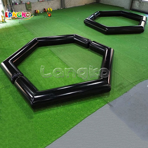 Barrière Gonflable Hexagonale en PVC Durable pour Piste <span class=keywords><strong>de</strong></span> Karting et <span class=keywords><strong>Jeu</strong></span> <span class=keywords><strong>de</strong></span> Bumper Ball - Product Image 3