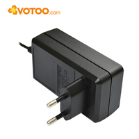 Adaptador de Corriente de Pared con Conexión Rápida DOE VI, 5V 9V 12V 24V 0.5A-2A, Enchufe Múltiple 5.5*2.1mm para Tiras LED, Cámaras CCTV, Fabricante OEM