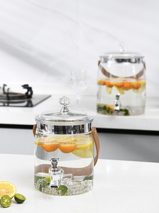 Distributeur de boissons réfrigérées grande capacité sans BPA avec robinet, <span class=keywords><strong>pichet</strong></span> froid pour réfrigérateur - Product Image 2