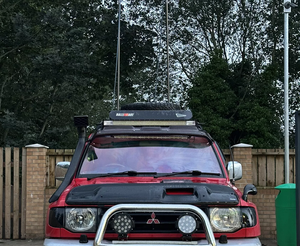 Protection de capot pour Mitsubishi Pajero V44 Montero <span class=keywords><strong>Shogun</strong></span> 1982 à 1991, déflecteur de capot, autres accessoires extérieurs - Product Image 3