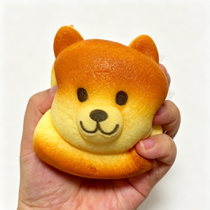 ของเล่นบีบ PU แบบยืดหยุ่นช้า ขนมปังปิ้งบีบแก้เครียด ของเล่นบีบแบบยืดหยุ่นช้ารูปขนมปัง - Product Image 1
