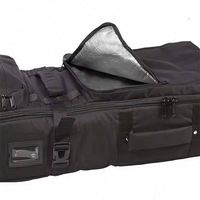 Échantillon gratuit, grand sac de voyage, sac de rangement pour snowboard, sac de ski résistant à l'eau avec roulettes