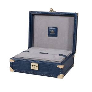 Phong Cách Cá Sấu Da 8-Khe Cắm Hộp Đồng Hồ Lưu Trữ Trường Hợp Thanh Lịch Trường Hợp Đồng Hồ Với 8-Khe Cắm Cho Đồng Hồ - Product Image 6