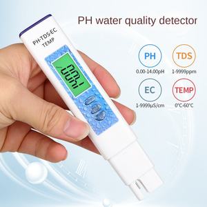 Alta precisión 4 en 1 Detector de calidad del agua TDS EC PH TEMP Pluma de prueba portátil para piscina de acuario - Product Image 3