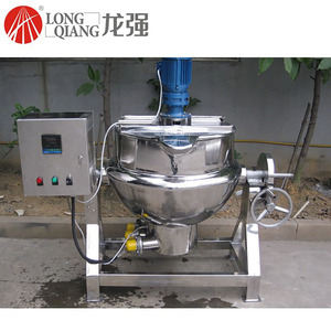 Nuevo Olla de Vapor Encamisada de 500L-5000L, Tanque de Cocción de Grado Alimenticio para Derretir Chocolate, Azúcar, Mermelada y Cocción de Papillas - Product Image 3