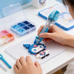 Perler Beads Pen 2.6mm Automatic Bead Dotting <b>Tool</b> DIY Puzzle Pen For Kids And Adults - Product Image 2