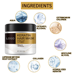 Nouveaux produits tendance pour <span class=keywords><strong>masque</strong></span> capillaire, collagène 100g, <span class=keywords><strong>masque</strong></span> capillaire réparateur en profondeur, hydratant, traitement capillaire à la kératine - Product Image 2