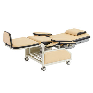 Elektrikli Diyaliz Koltuğu Rahat 100kg Taşıma Kapasiteli Hastane ve Tıbbi Klinik Katlanır Kan Bağışı Koltuğu - Product Image 1