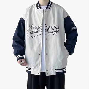 Fashion Brand Baseball <b>Jacket</b> Men Spring Autumn New Style Customizable Loose Casual <b>Pilot</b> <b>Jacket</b> Coat Trendy Fashion Coat - Product Image 6