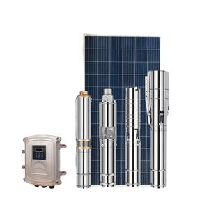 HOP AC/DC <span class=keywords><strong>Pompéi</strong></span> Solar Hybrid 2HP Pompe OEM personnalisable avec turbine en plastique pour eau propre - Product Image 1