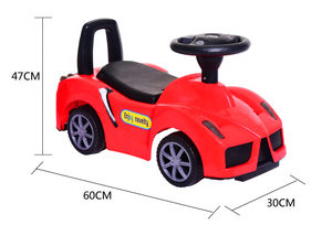 クラシックなホットベビー四輪乗用玩具車は、0歳から4歳までの赤ちゃんに適しています。 - Product Image 2