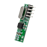 Módulo Transmisor Receptor Universal de Código de Aprendizaje 315MHz 433MHz DC 3V 30V Placa de Control Mini LED de Canal Único