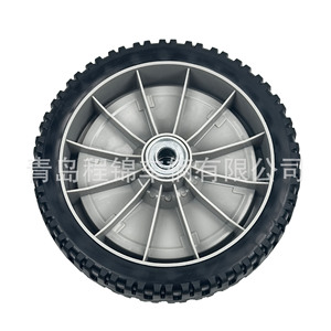Cheng Jin Vehicles 8 Inch Solid Tire Lawnmower Wheel For <b>Push</b> And Self Propelled <b>Mowers</b> - Product Image 4