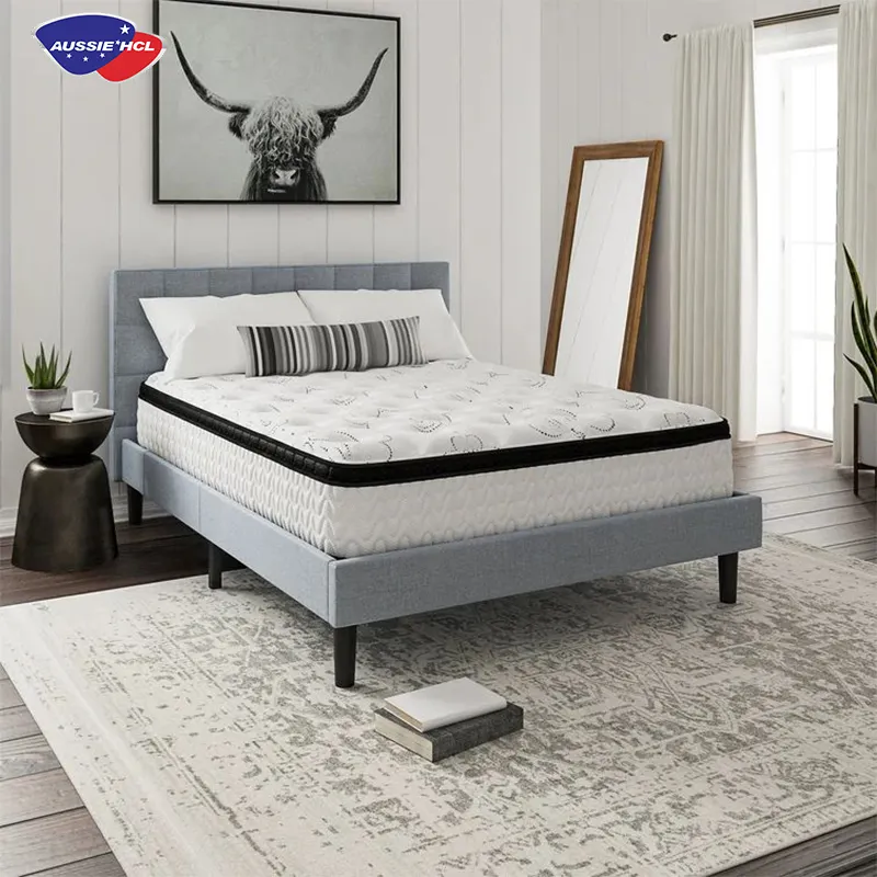 Comfortable sleep good single and double queen mattress, high quality high density spin gel memory remodeling foam mattress