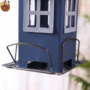 Mangiatoia per Uccelli Selvatici in Metallo da Appendere per Decorazione Giardino e Casa - Product Image 6