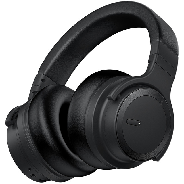 Active Noise Cancelling Wireless Headphones with Bluetooth 5.3, Hi-Fi Stereo, Fast Charging, & Long Playtime - Travel-Friendly