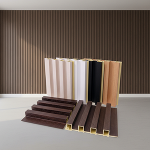 Panel de Pared WPC Ignífugo e Impermeable, Diseño Clásico para Sala de Estar, Hotel y Uso Comercial, Expo Marzo 2026 - Product Image 2