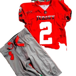 Maillot de football américain fan parent maillot sublimation matériel broderie sergé plus taille soutien personnalisé respirant Real Photos - Product Image 1