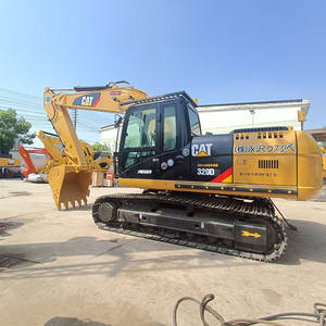 Pelles sur chenilles d'occasion 20 tonnes CAT 320D originales Caterpillar 320D Machinerie lourde avec équipement parfait pour les Offre Spéciale - Product Image 5