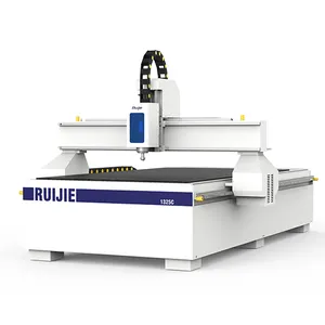 Ruijie mesin Router CNC 1325, mesin Router 2,2 kW 5,5 kW, mesin pemotong meja, mesin pertukangan CNC Ruijie