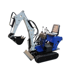 700กก.Earth Moving Rubber ติดตาม Mini Excavator สำหรับฟาร์ม - Product Image 6