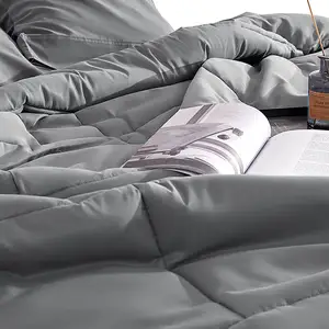 Одеяло постельное белье пушистое теплое пушистое с полым наполнителем, альтернативное стеганое одеяло