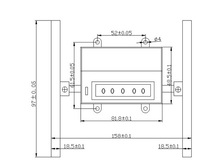Compteur numérique de longueur de corde YIKA Z96-F à 5 chiffres avec réinitialisation programmable