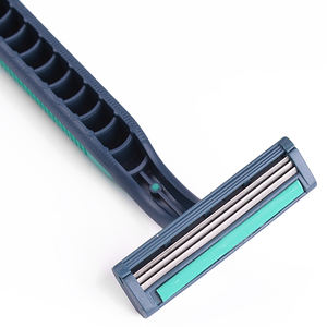 Max Fabriek 2025 Hot-Selling Plastic Hotel Wegwerp Triple Rvs Mes Recht Scheren Veiligheid Kapper Scheermes Voor Mannen - Product Image 4