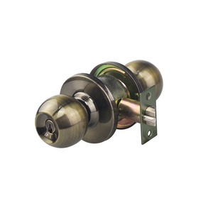 Easy Install Indoor Room <strong>Lock</strong> Stainless Steel Handle Ball <strong>Knob</strong> <strong>Lock</strong> Cylindrical Round Door <strong>Knob</strong> <strong>Lock</strong> - Product Image 4