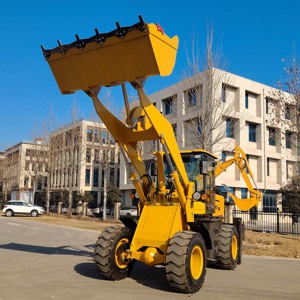Tracteur à roues <span class=keywords><strong>ZX</strong></span> 25-30 de Chine, le plus vendu, rétrocaveuse 4x4, mini-chargeuse frontale avec pelle arrière - Product Image 1