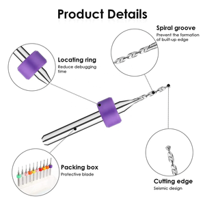 TGS Hot Sale Nummeriertes Set HSS Titanium Taper Shank Pcb Bohrer <span class=keywords><strong>1mm</strong></span> Beton kern bohrer für Fliesen Industrial Steel Twist - Product Image 4