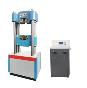 WES-600D Digital Display Electro-hydraulic Universal Testing Machine Main Engine Under-mounted Cylinder