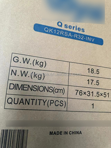 Aires Acondicionados Split de 1.5hp para Enfriamiento GHANA, Unidad de Aire Acondicionado AUX con Compresor GMCC, Productos para el Hogar Inteligente, Montaje en Pared - Product Image 4