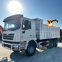 Camion à benne basculante d'occasion puissant, état d'origine, nouvelle arrivée à Yishun, camion à benne basculante Shacman d'occasion, camion à benne basculante Shacman 6x4 d'occasion en stock