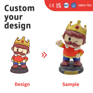 Fabricant de figurines personnalisées en PVC vinyle OEM ODM, figurines de personnages, jouets de créateur personnalisés, statues de mascotte de collection - Product Image 2