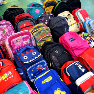 Bolsos de Hombro y Mochilas al por Mayor, Bolsos Infantiles de Marca de <span class=keywords><strong>Segunda</strong></span> <span class=keywords><strong>Mano</strong></span>, Fardos de Bolsos Escolares Usados Mixtos para Niños - Product Image 1