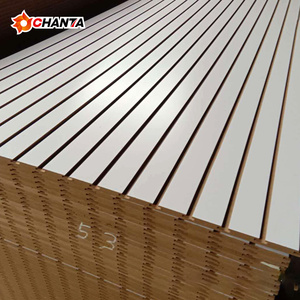 Panneaux MDF rainurés de qualité supérieure, prix usine, MDF brut, MDF stratifié, MDF mélaminé, 18mm, 3mm, 15mm, panneaux muraux MDF - Product Image 6