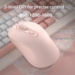 Nouvelle <span class=keywords><strong>Souris</strong></span> Optique Ergonomique Sans Fil Rechargeable Double Mode Silencieuse pour Ordinateur Portable, Personnalisation du Logo, Vente Transfrontalière - Product Image 4