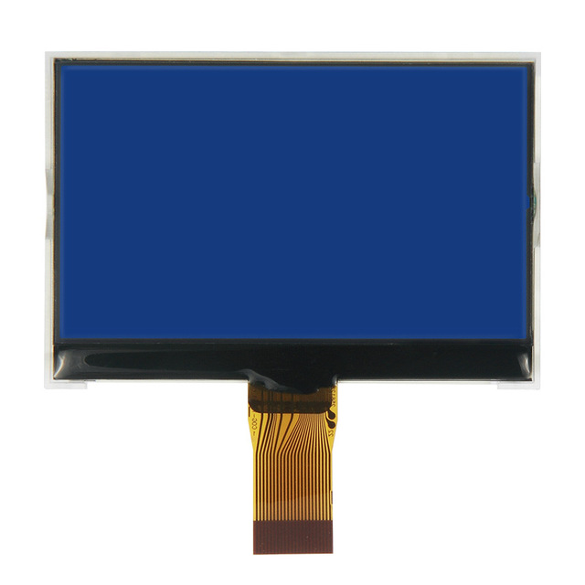 2.7 Inch High-Definition LCD Display with Blue-Gray Screen White Background Black Content