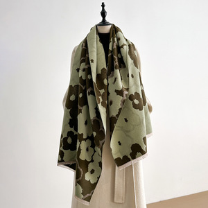 Nouvelle Viscose et cachemire sensation longue écharpe polyvalente hiver échauffement coréen fille châle épaissi <span class=keywords><strong>cou</strong></span> plus chaud Durable multifonction - Product Image 3