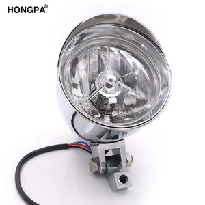 Stylish Bullet Universal Motorcycle Headlamp For Harley 883 Cafe Racer Choppers Motorcycle Parts Accessories