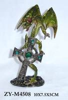 Colección de estatuillas artesanales de metal Z